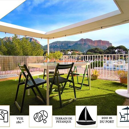 Sunset Garden - Roof Top 45 M2 Vue Mer / Cap Canaille 카시스 외부 사진