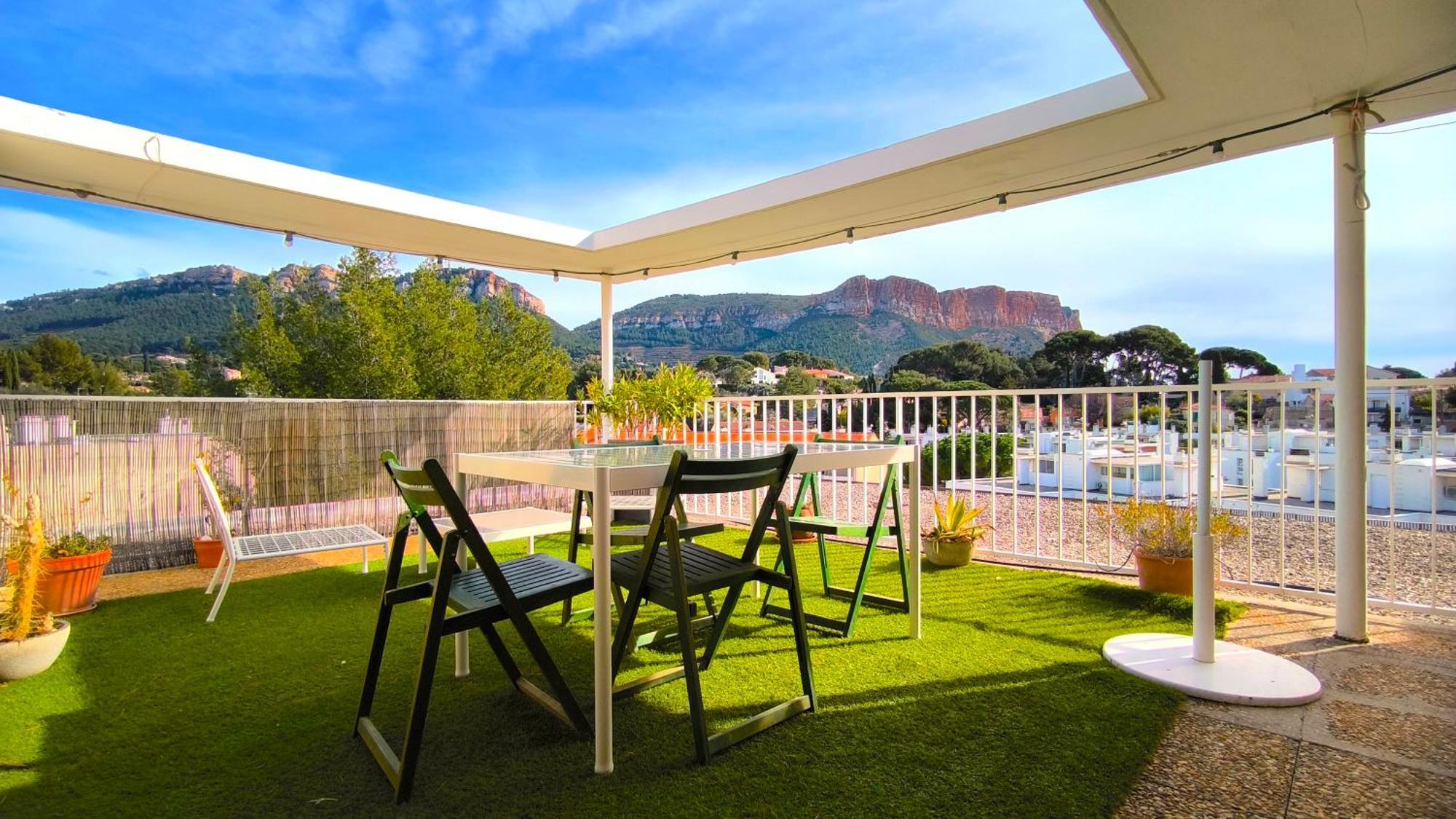 Sunset Garden - Roof Top 45 M2 Vue Mer / Cap Canaille 카시스 외부 사진